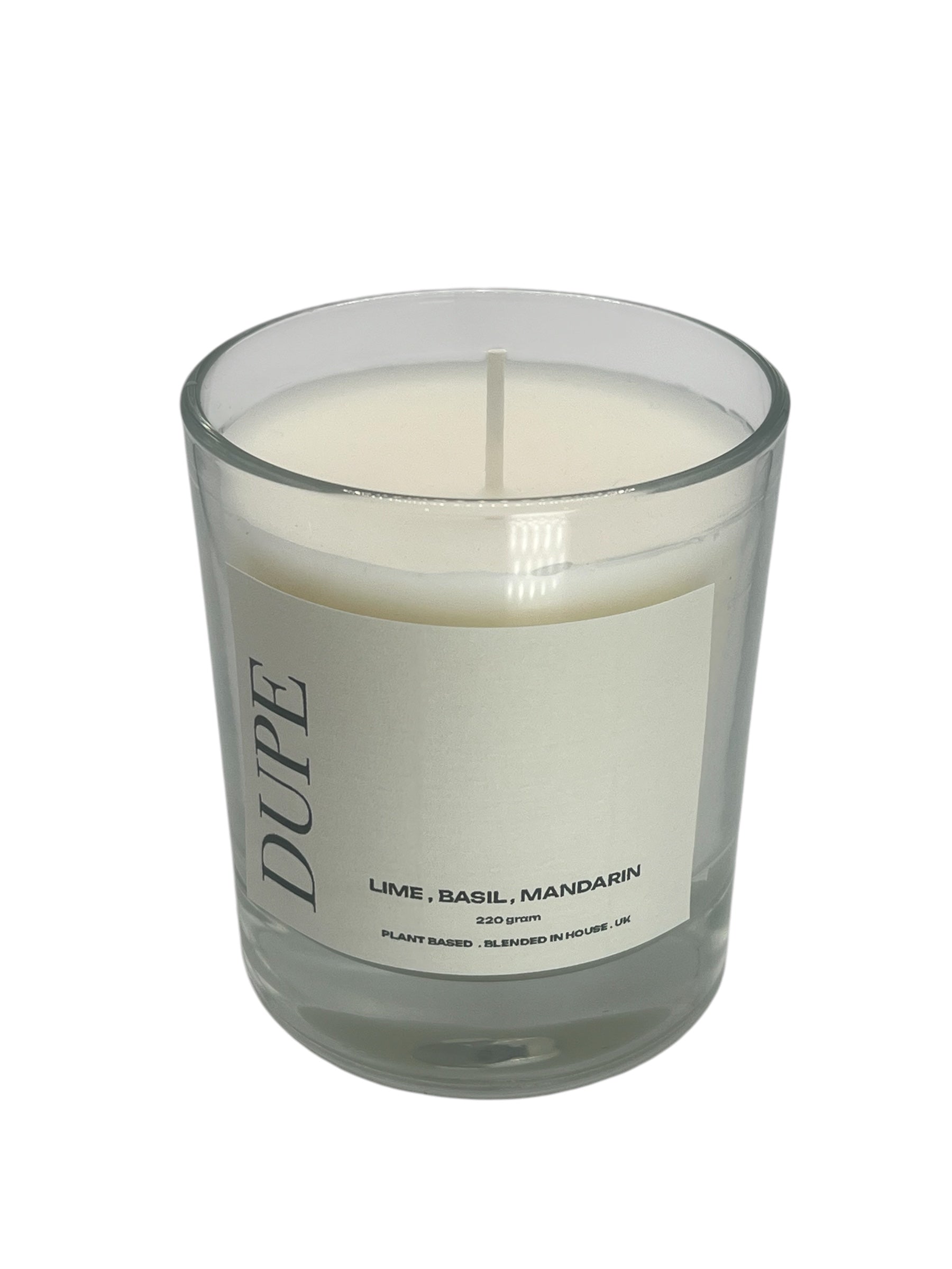 Designer Fragrance Candle - Lime Basil Mandarin